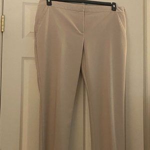 Chico's So Slimming Size 3 (XL) softly tailored khaki slacks
